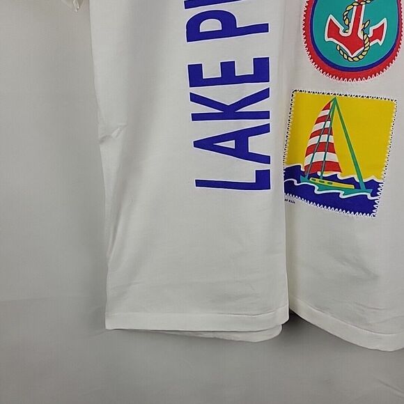 VTG Lake Placid TShirt Large Single Stitch 80's 1989 Travel Signal Mega-Tee NWT - Picture 4 of 11